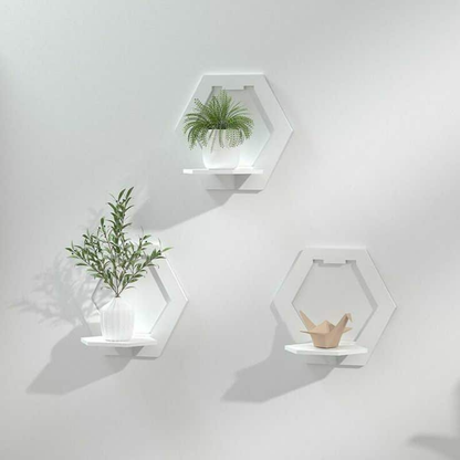 Pack 3 Etagères Murales